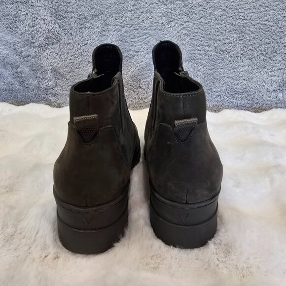 Vionic Uptown Sur Wedge Boot Bootie Women's Size 7.5 NEW Dark Olive Green - Picture 3 of 10